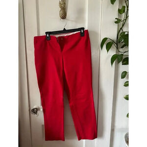 Valerie Bertinelli Women’s size 10 red casual pants